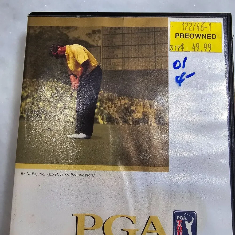 PGA Tour 96 Sega Genesis Boxed Used complete in box